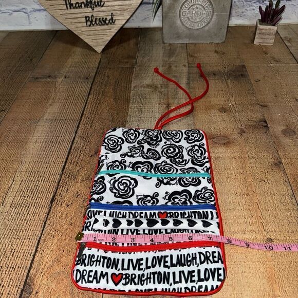 NEW Brighton Jewelry Love Dove Jewelry Roll Travel Pouch Roll Up Bag - Picture 9 of 9